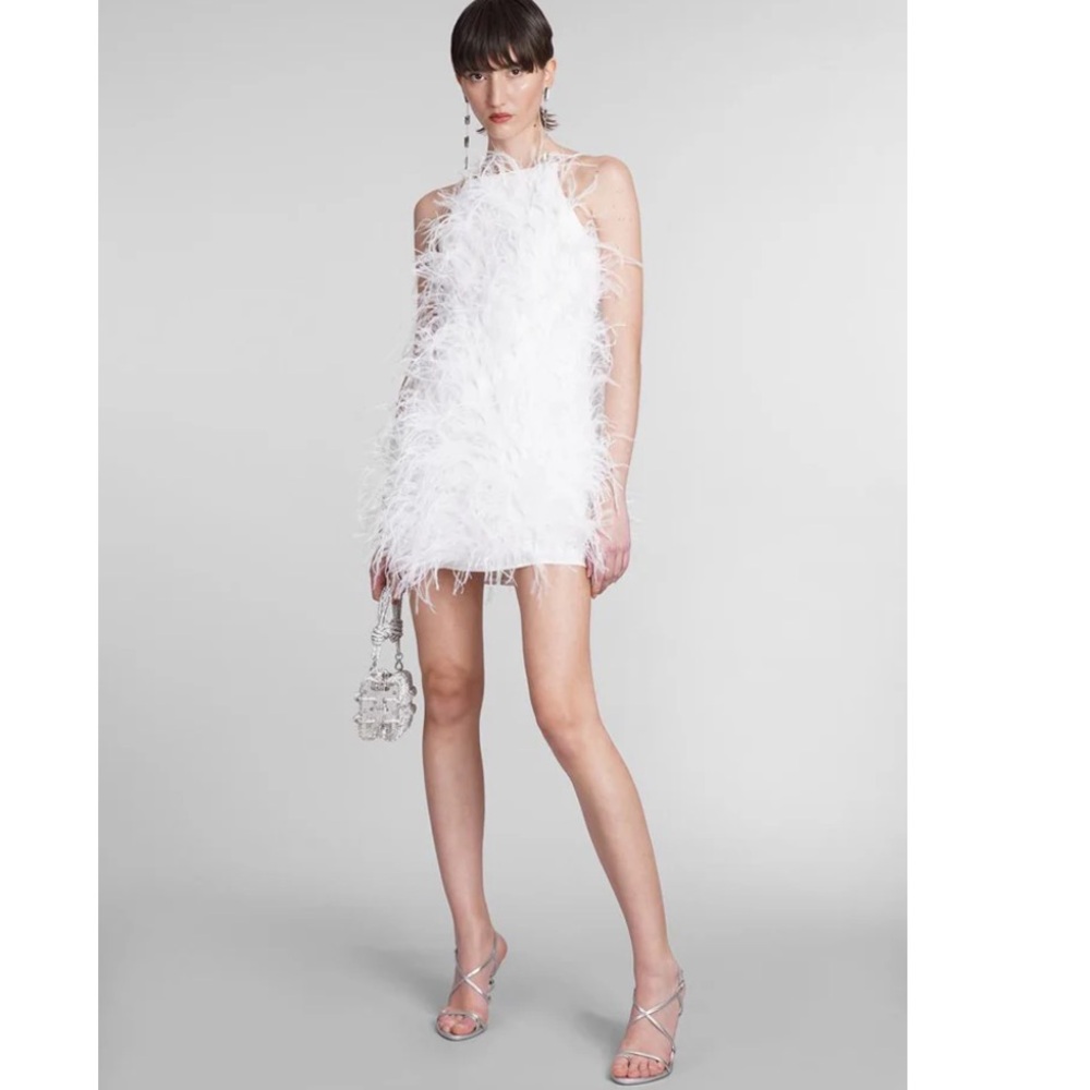 Cult Gaia Shanon Dress White Size Small